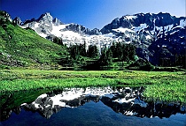 Mt. Formidable & Spider Mountain Reflections